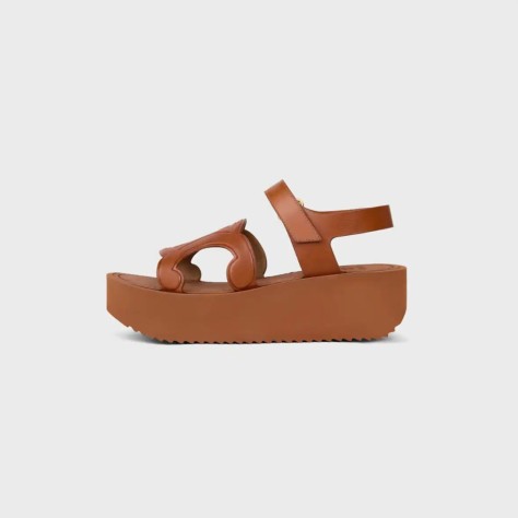 CELINE Sunny Sandal Brown