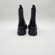 Prada Brushed Leather Chelsea Boots